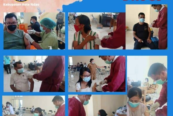 Pegawai BNNK Rote Ndao Jalani Vaksin Covid-19
