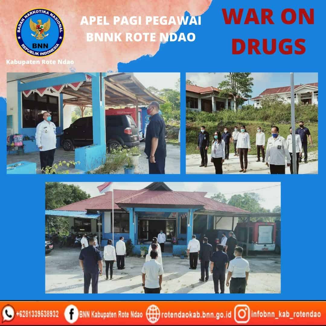 Apel Pagi Pegawai BNNK Rote Ndao Apel Pagi Pegawai BNNK Rote Ndao