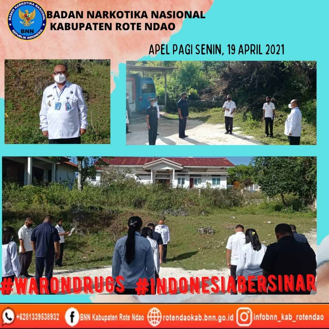 Apel Pagi Pegawai BNNK Rote Ndao Apel Pagi Pegawai BNNK Rote Ndao