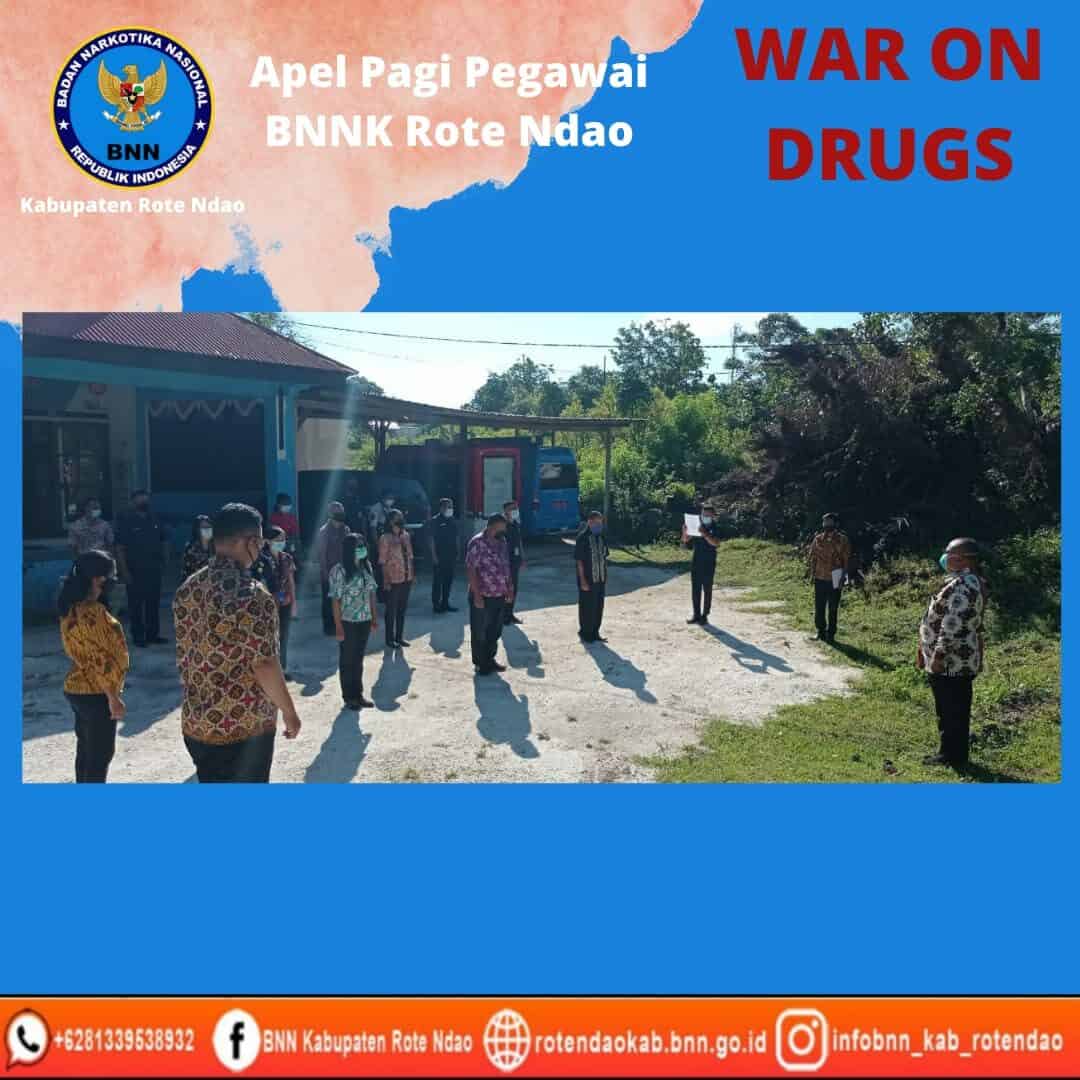 Apel Pagi Pegawai BNNK Rote Ndao Apel Pagi Pegawai BNNK Rote Ndao