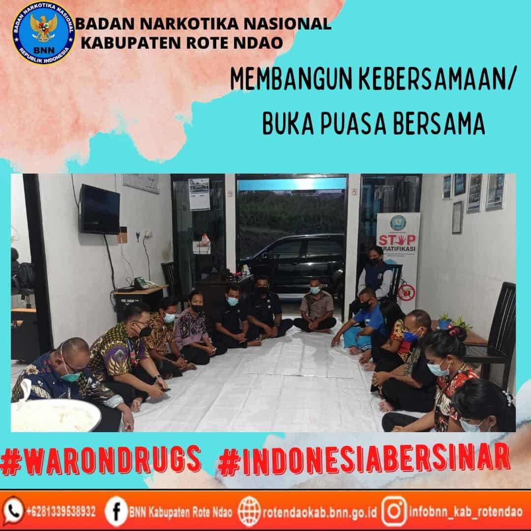 Membangun Kebersamaan, Buka Puasa Bersama Keluarga Besar BNNK Rote Ndao Membangun Kebersamaan, Buka Puasa Bersama Keluarga Besar BNNK Rote Ndao