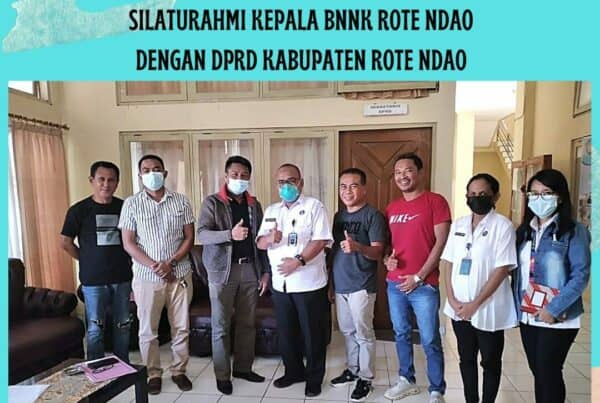 Silaturahmi Kepala BNNK Rote Ndao ke Sekwan Kabupaten Rote Ndao