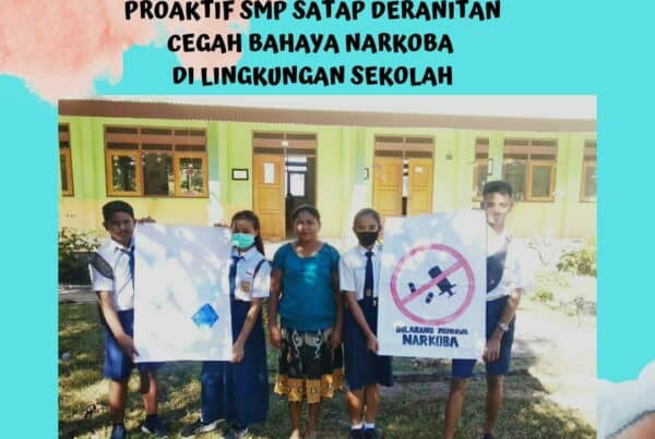 Proaktif SMPN SATAP Deranitan Himbau bahaya narkoba di Lingkungan Sekolah