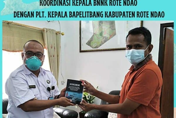 Koordinasi Kepala BNNK Rote Ndao dengan Plt. Kepala Bapelitbang Kabupaten Rote Ndao