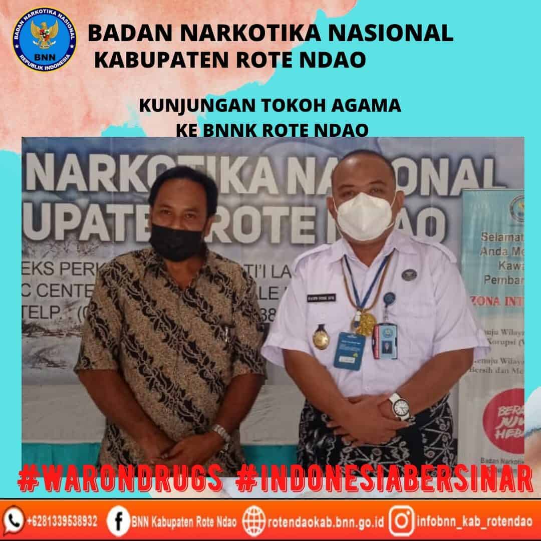 Kunjungan koordinasi Tokoh Agama ke BNNK Rote Ndao Kunjungan koordinasi Tokoh Agama ke BNNK Rote Ndao