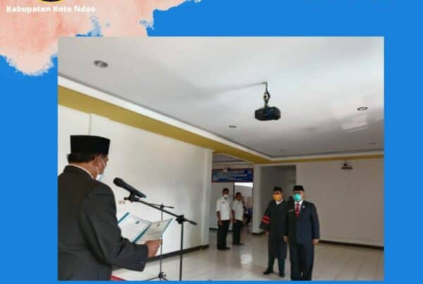Pelantikan Kepala BNNK Rote Ndao