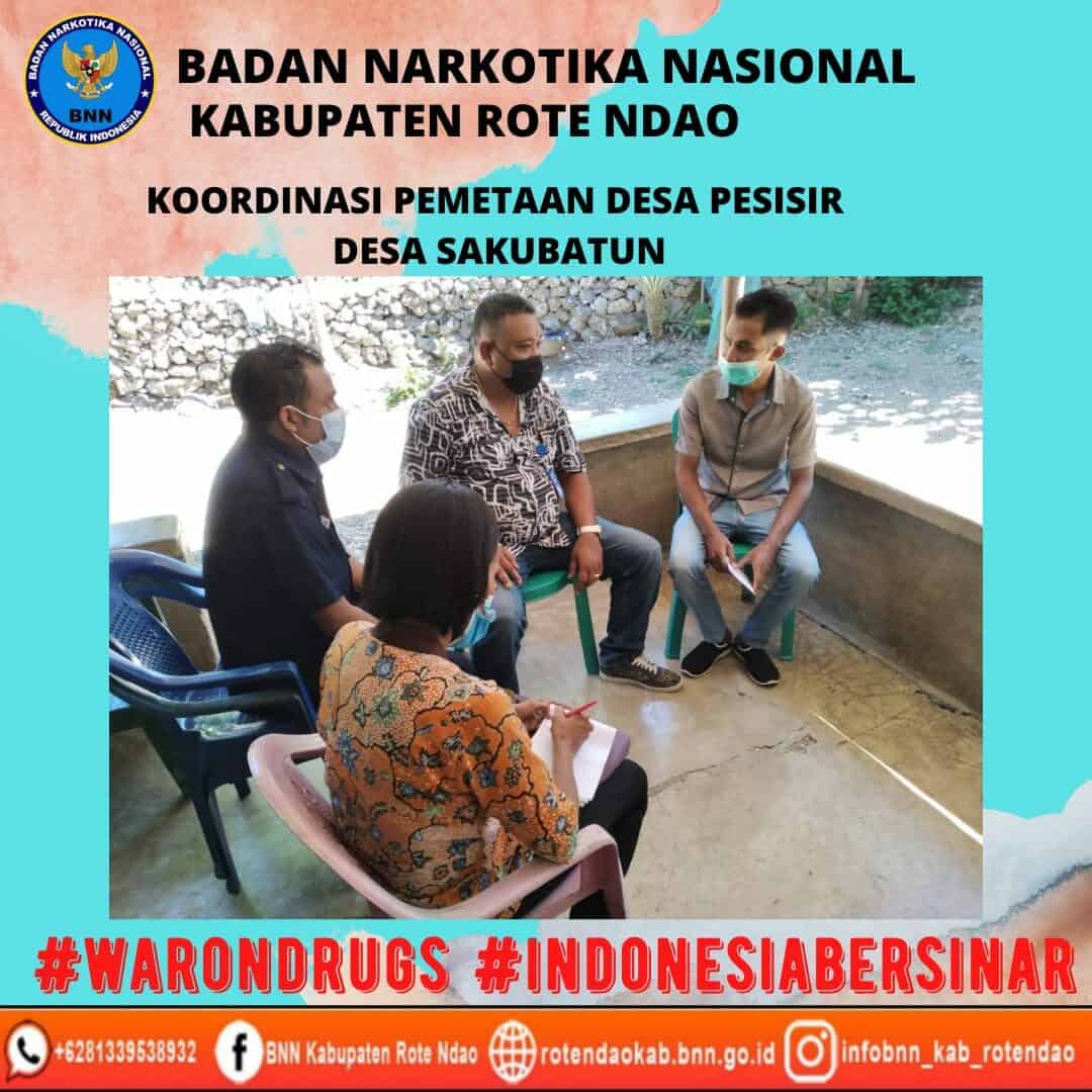 Koordinasi pemetaan Desa Pesisir Desa Sakubatun Koordinasi pemetaan Desa Pesisir Desa Sakubatun