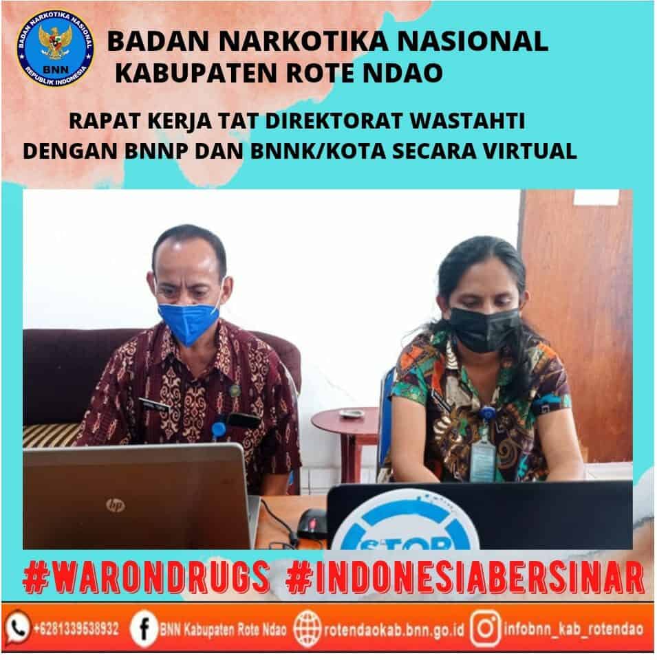 Rapat Kerja TAT Direktorat Wastahti dengan BNNP dan BNNK/Kota Rapat Kerja TAT Direktorat Wastahti dengan BNNP dan BNNK/Kota