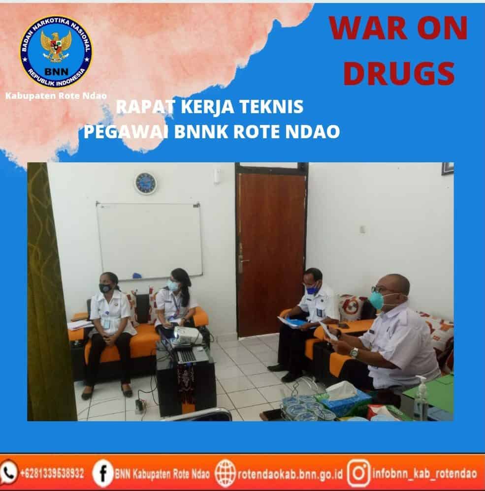 Rapat Kerja Teknis Pegawai BNNK Rote Ndao Rapat Kerja Teknis Pegawai BNNK Rote Ndao