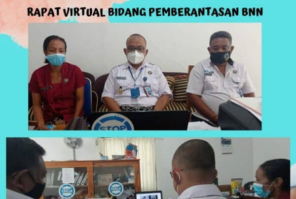 Rapat Virtual Bidang Pemberantasan BNN