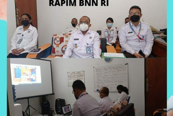 Rapim BNN RI Melalui Video Conference Rapim BNN RI Melalui Video Conference