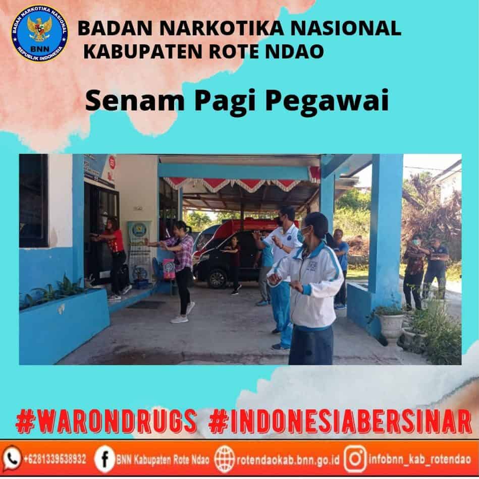Senam Pegawai BNNK Rote Ndao Senam Pegawai BNNK Rote Ndao