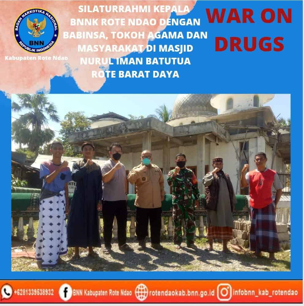 Silaturahmi Kepala BNNK Rote Ndao dengan Babinsa, Tokoh Agama dan Masyarakat Batutua Rote Barat Daya Silaturahmi Kepala BNNK Rote Ndao dengan Babinsa, Tokoh Agama dan Masyarakat Batutua Rote Barat Daya