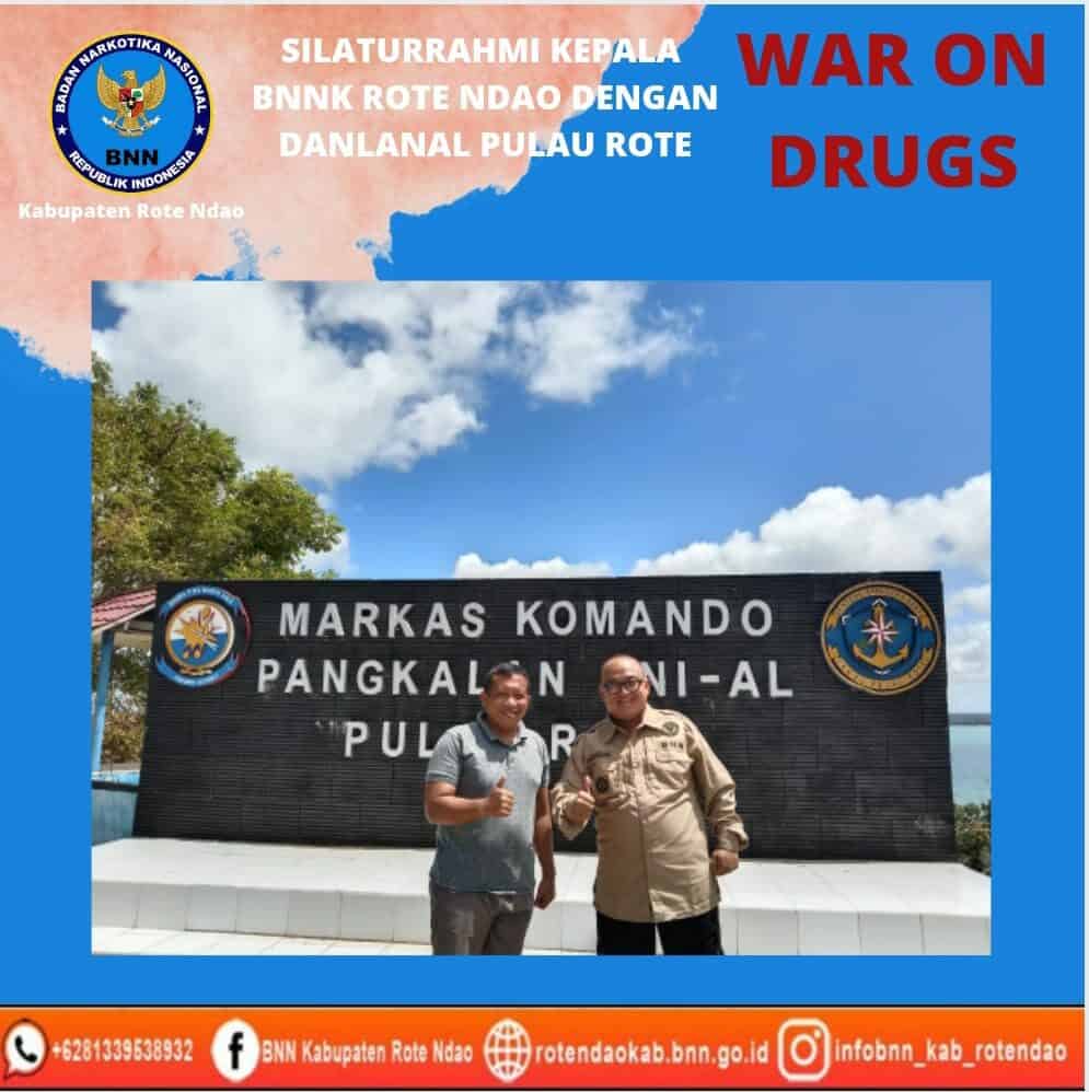 Silaturahmi Kepala BNNK Rote Ndao dengan DANLANAL Pulau Rote Silaturahmi Kepala BNNK Rote Ndao dengan DANLANAL Pulau Rote