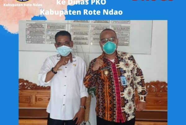 Silaturahmi Kepala BNNK Rote Ndao ke Dinas PKO Kabupaten Rote Ndao