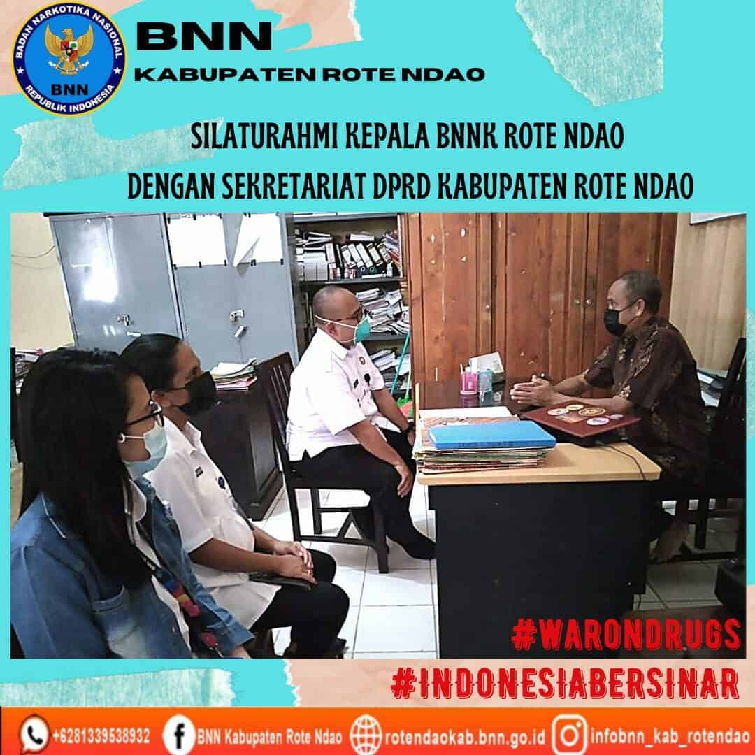 Silaturahmi Kepala BNNK Rote Ndao ke Sekwan Kabupaten Rote Ndao Silaturahmi Kepala BNNK Rote Ndao ke Sekwan Kabupaten Rote Ndao