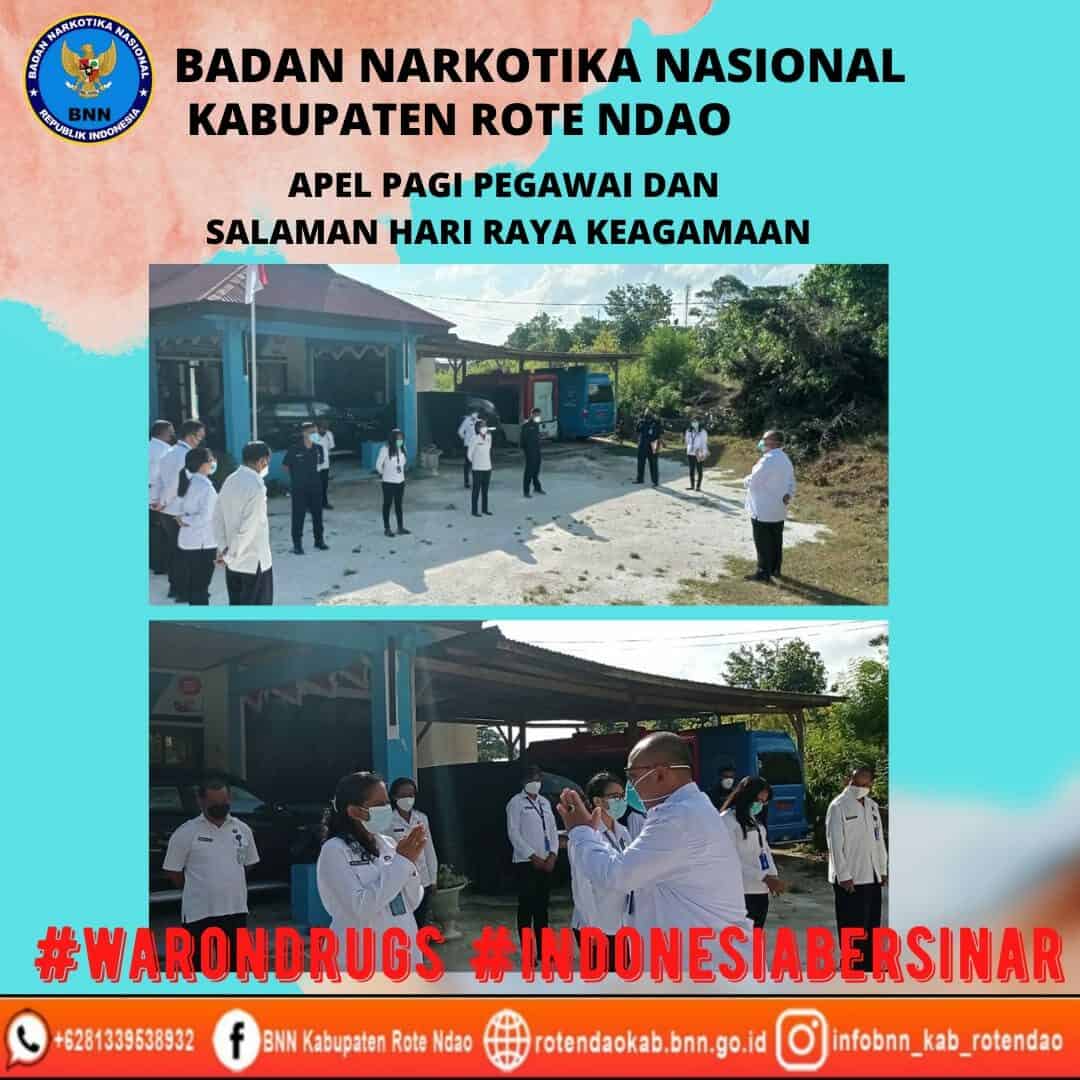 Apel Pagi Pegawai BNNK Rote Ndao Apel Pagi Pegawai BNNK Rote Ndao