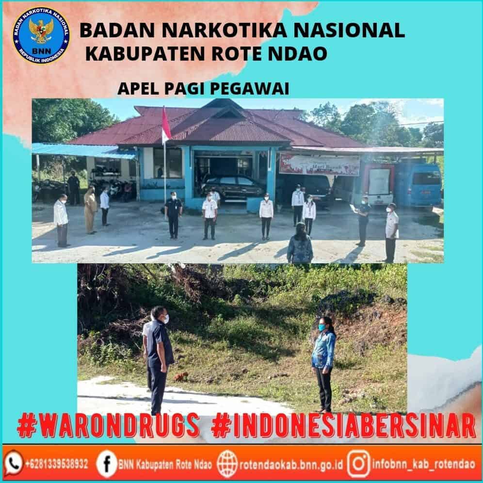 Apel Pagi Pegawai BNNK Rote Ndao Apel Pagi Pegawai BNNK Rote Ndao