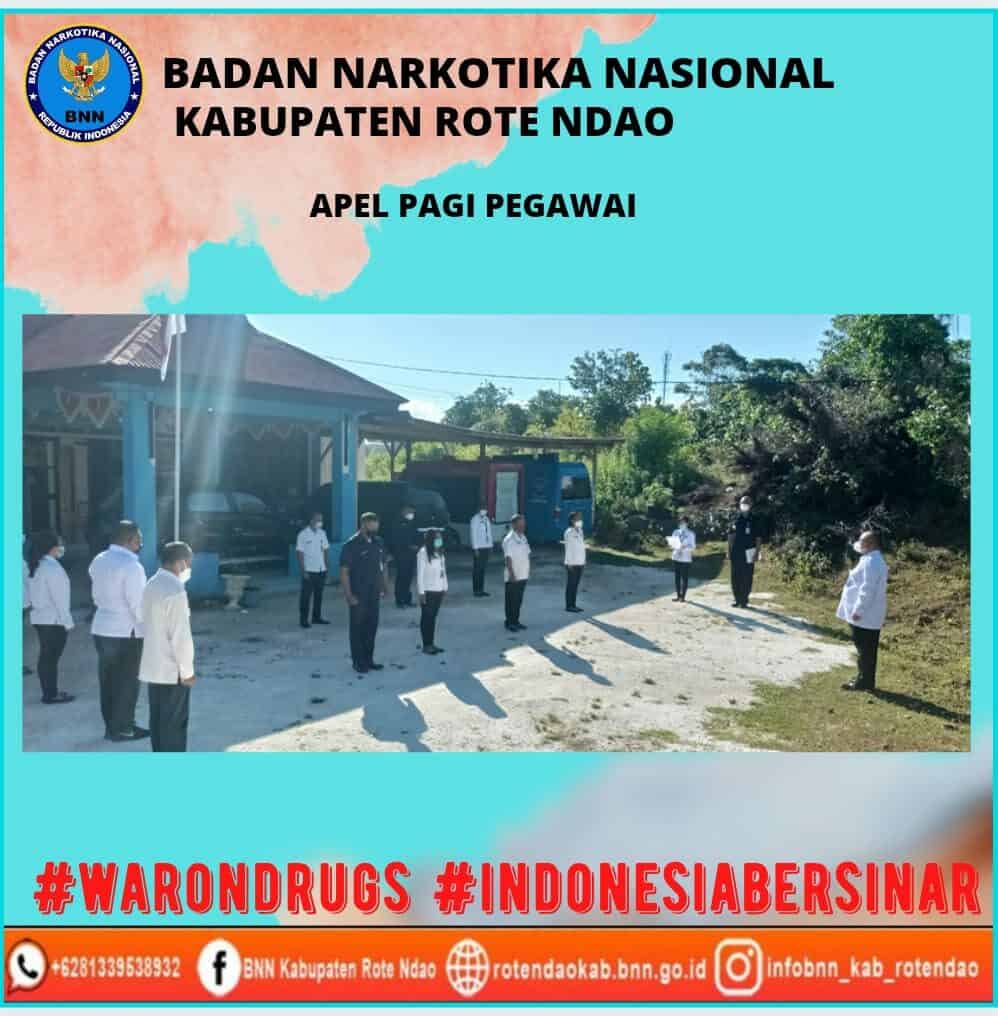 Apel Pagi Pegawai BNNK Rote Ndao Apel Pagi Pegawai BNNK Rote Ndao