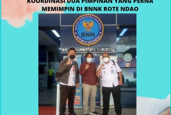 Koordinasi Kepala BNNK Rote Ndao dengan Mantan Kepala BNNK Rote Ndao
