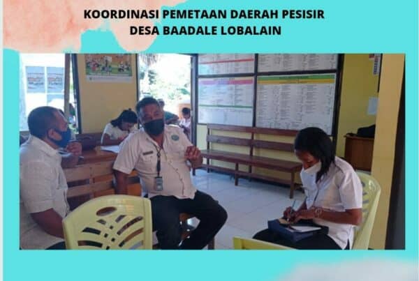 Koordinasi pemetaan Daerah Pesisir Desa Baadale
