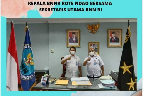 Kepala BNNK Rote Ndao menghadap Sestama BNN RI Kepala BNNK Rote Ndao menghadap Sestama BNN RI