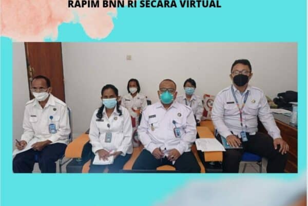 Rapim BNN RI Secara Virtual Rapim BNN RI Secara Virtual