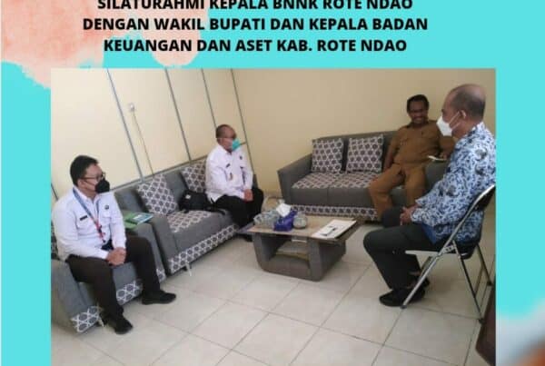 Silaturahmi Kepala BNNK Rote Ndao dengan Wakil Bupati dan Kepala Badan Keuangan dan Aset Kabupaten Rote Ndao Silaturahmi Kepala BNNK Rote Ndao dengan Wakil Bupati dan Kepala Badan Keuangan dan Aset Kabupaten Rote Ndao