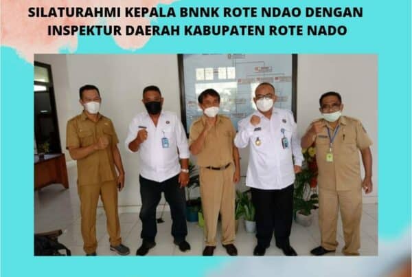 Silaturahmi Kepala BNNK Rote Ndao dengan Inspektur Inspektorat Daerah Kabupaten Rote Ndao Silaturahmi Kepala BNNK Rote Ndao dengan Inspektur Inspektorat Daerah Kabupaten Rote Ndao