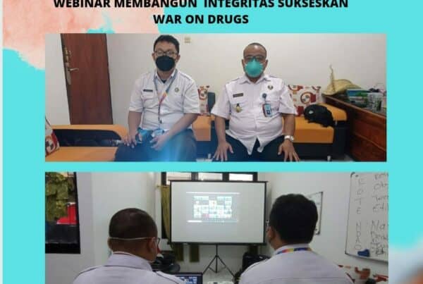 Webinar Membangun Integritas Sukseskan War On Drugs