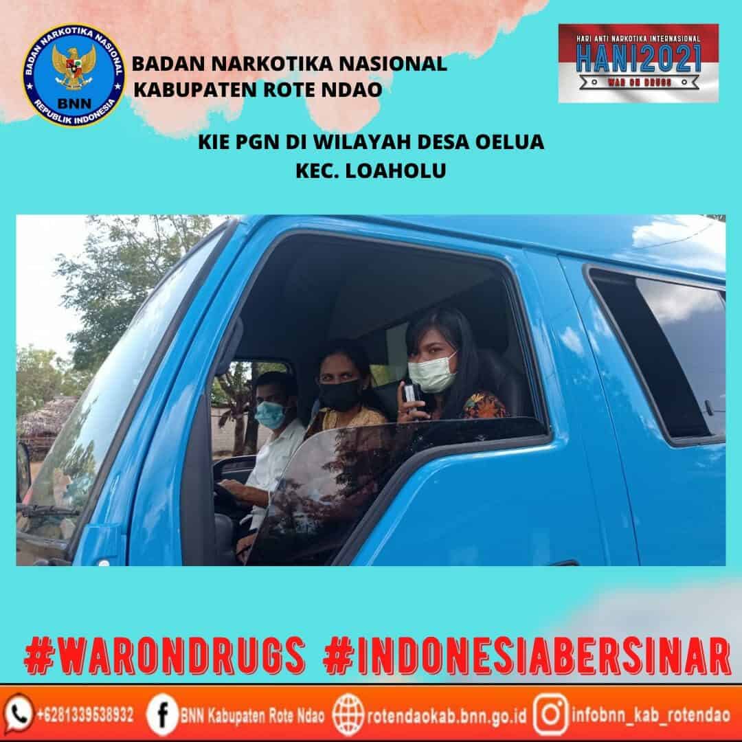 KIE P4GN di Wilayah Desa Oelua Kecamatan Loaholu* KIE P4GN di Wilayah Desa Oelua Kecamatan Loaholu*