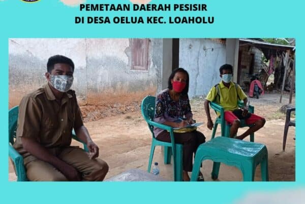 Koordinasi pemetaan Daerah Pesisir Desa Oelua Kecamatan Loaholu*