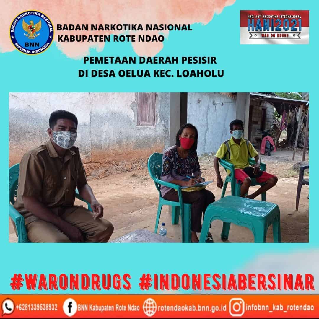 Koordinasi pemetaan Daerah Pesisir Desa Oelua Kecamatan Loaholu* Koordinasi pemetaan Daerah Pesisir Desa Oelua Kecamatan Loaholu*