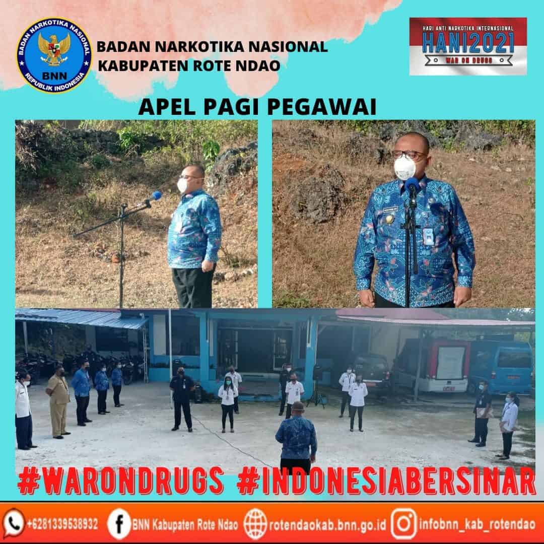 Apel Pagi Pegawai BNNK Rote Ndao Apel Pagi Pegawai BNNK Rote Ndao