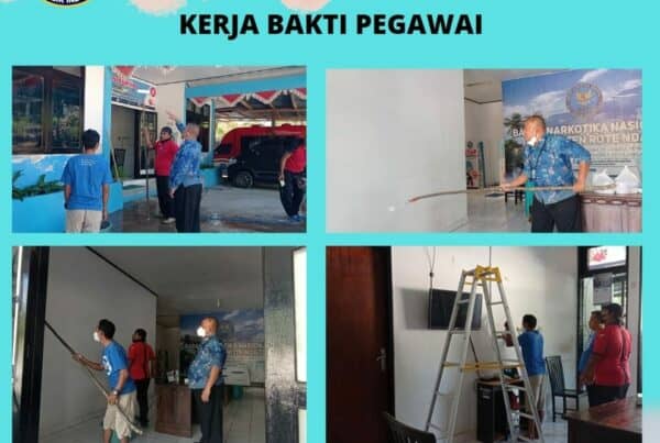 Kerja Bakti Pegawai Konsep Otomatis