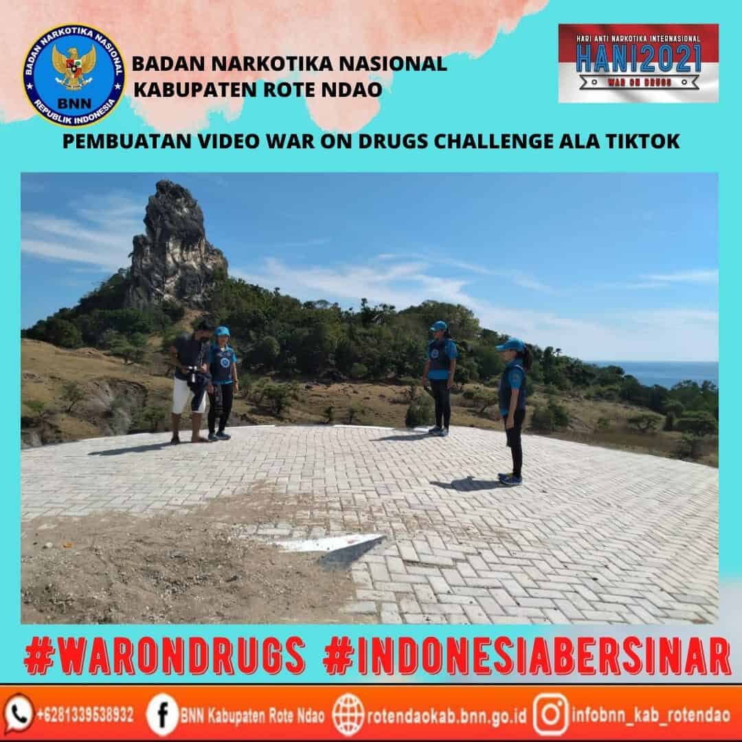 Pembuatan Video War On Drugs Challenge Ala Tiktok Pembuatan Video War On Drugs Challenge Ala Tiktok