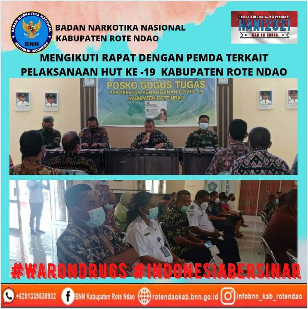 Mengikuti Rapat Dengan Pemda Terkait Pelaksanaan HUT Ke -19 Kabupaten Rote Ndao Mengikuti Rapat Dengan Pemda Terkait Pelaksanaan HUT Ke -19 Kabupaten Rote Ndao