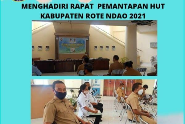 BNNK Rote Ndao menghadiri Rapat Pemantapan HUT Kabupaten Rote Ndao