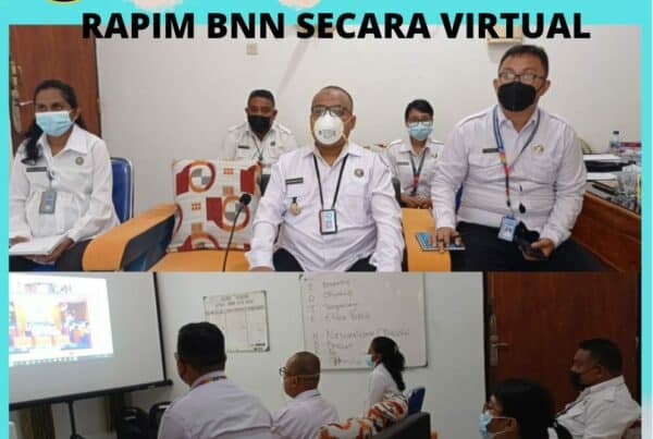 Rapim BNN RI Secara Virtual Rapim BNN RI Secara Virtual