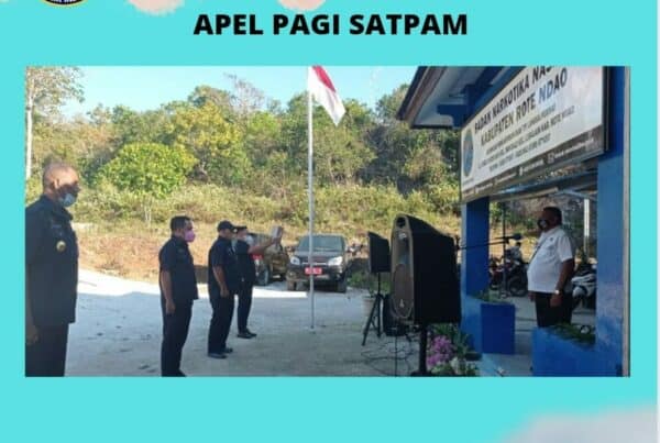 Apel Satpam BNNK Rote Ndao Apel Satpam BNNK Rote Ndao