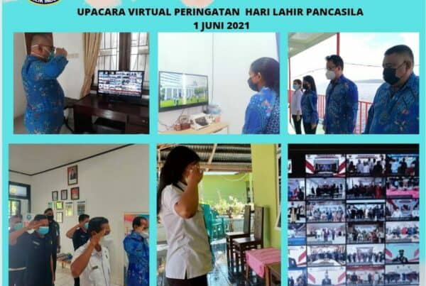 Upacara Virtual Memperingati Hari Lahirnya Pancasila 1 Juni 2021