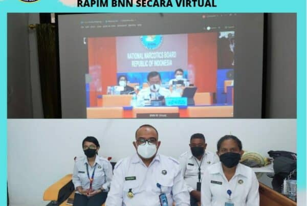 Rapim BNN RI Secara Virtual Rapim BNN RI Secara Virtual