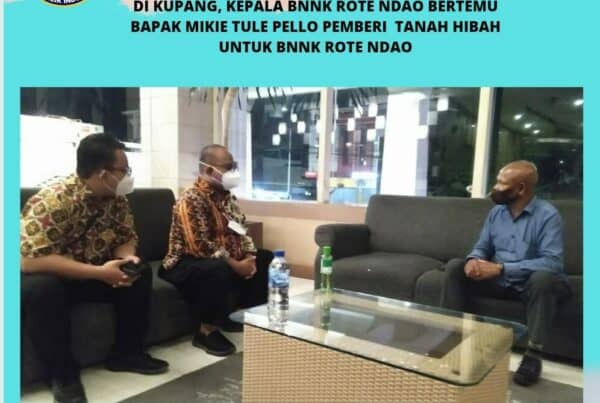 Kepala BNNK Rote Ndao Bertemu Pemberi Tanah Hibah BNNK Rote Ndao