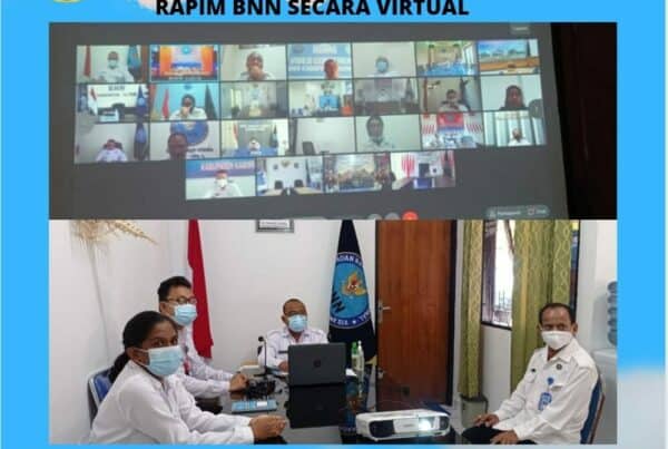Rapim BNN RI Secara Virtual