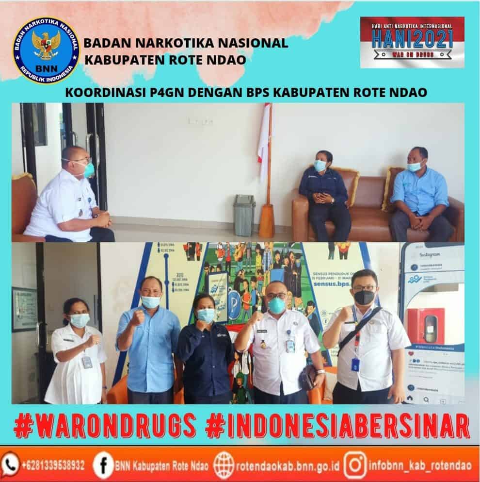 Koordinasi P4GN dengan BPS Kabupaten Rote Ndao Koordinasi P4GN dengan BPS Kabupaten Rote Ndao