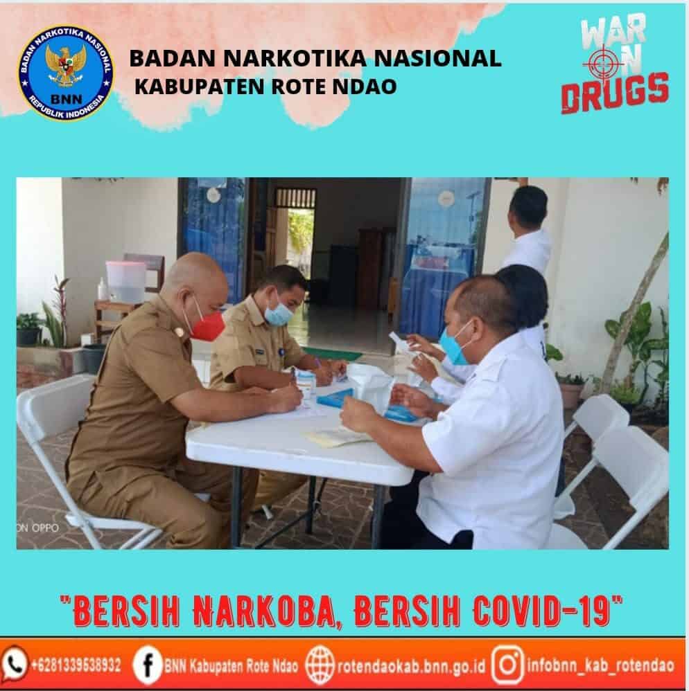 Tes Urine Pegawai Lingkungan OPD Kabupaten Rote Ndao, lmplementasi Inpres Nomor 2 Tahun 2020 Tentang RAN P4GN Tes Urine Pegawai Lingkungan OPD Kabupaten Rote Ndao, lmplementasi Inpres Nomor 2 Tahun 2020 Tentang RAN P4GN