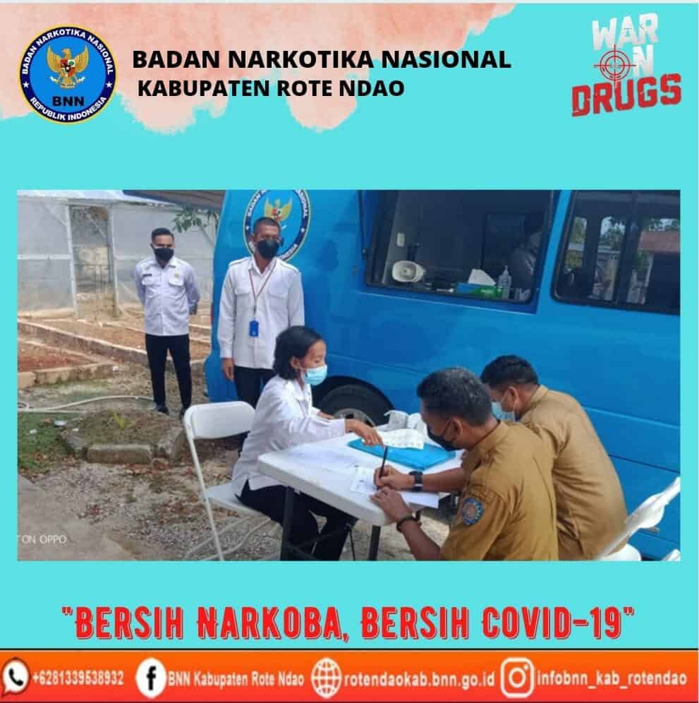 Tes Urine Pegawai Lingkungan OPD Kabupaten Rote Ndao, lmplementasi Inpres Nomor 2 Tahun 2020 Tentang RAN P4GN Tes Urine Pegawai Lingkungan OPD Kabupaten Rote Ndao, lmplementasi Inpres Nomor 2 Tahun 2020 Tentang RAN P4GN