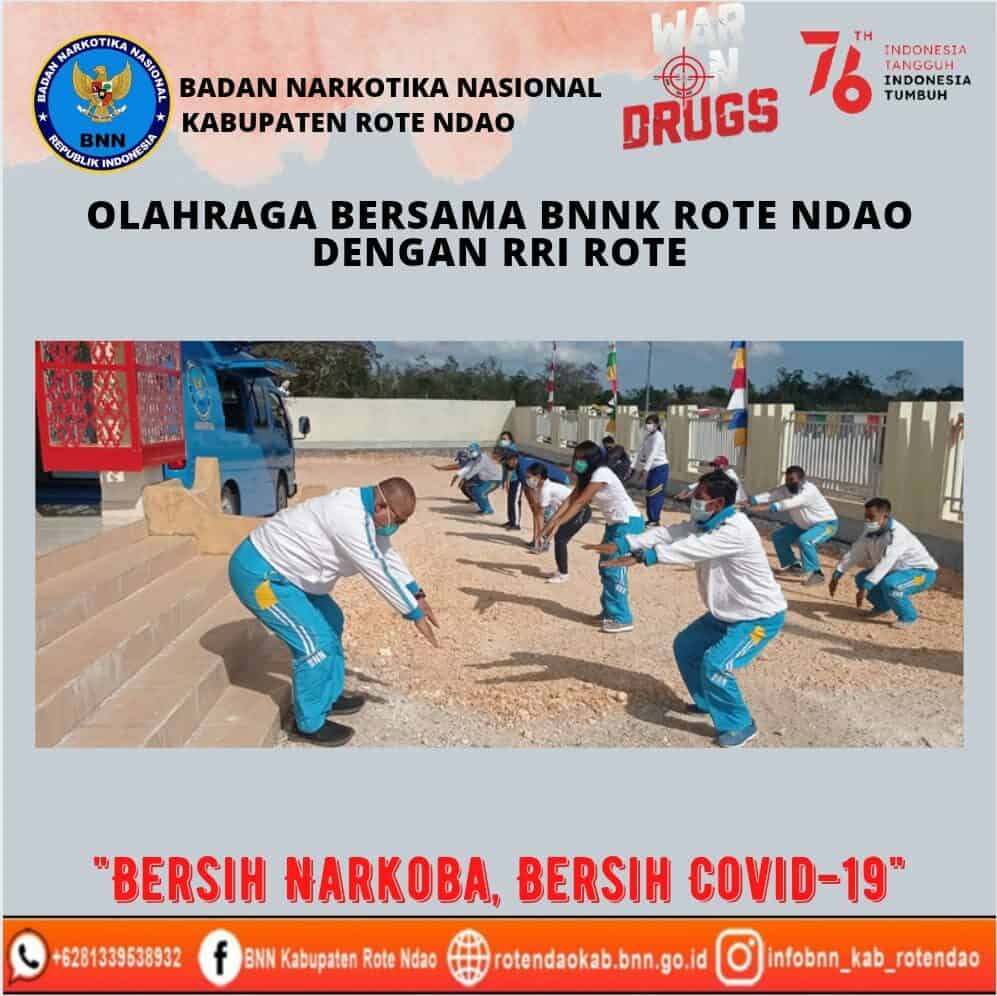 Olahraga Bersama BNNK Rote Ndao Dengan RRI Rote Olahraga Bersama BNNK Rote Ndao Dengan RRI Rote