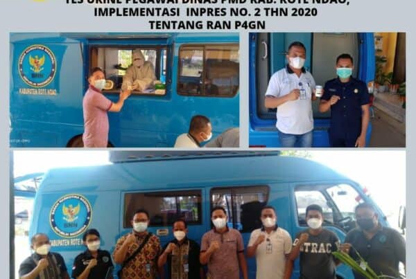 Tes Urine Pegawai Dinas PMD Kabupaten Rote Ndao, lmplementasi Inpres Nomor 2 Tahun 2020 Tentang RAN P4GN Tes Urine Pegawai Dinas PMD Kabupaten Rote Ndao, lmplementasi Inpres Nomor 2 Tahun 2020 Tentang RAN P4GN
