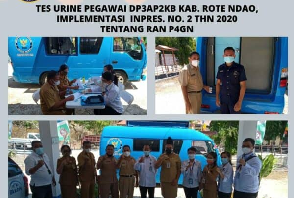 Tes Urine Pegawai DP3AP2KB Kabupaten Rote Ndao, lmplementasi Inpres Nomor 2 Tahun 2020 Tentang RAN P4GN Tes Urine Pegawai DP3AP2KB Kabupaten Rote Ndao, lmplementasi Inpres Nomor 2 Tahun 2020 Tentang RAN P4GN